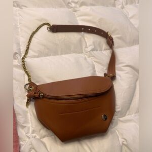 Modern and Chic Catherine Belt Bag in camel